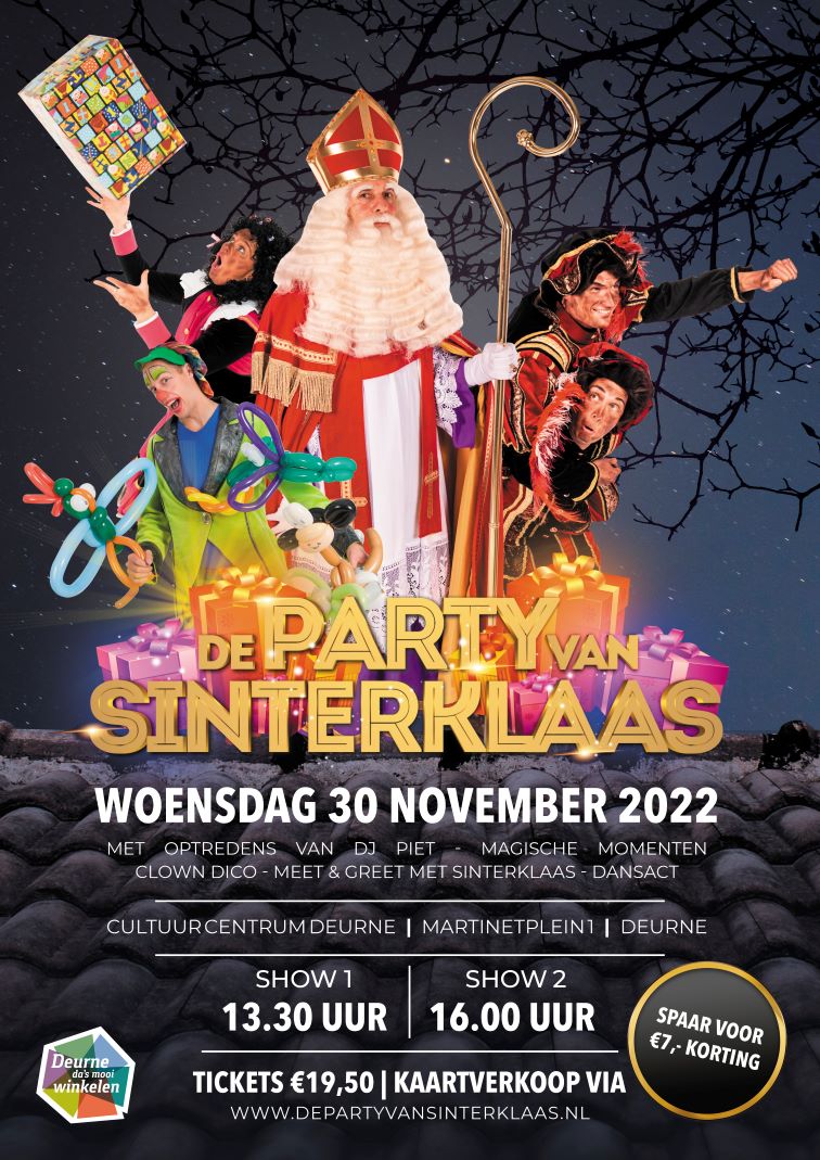 Groot Sinterklaas feest Deurne De van Sinterklaas